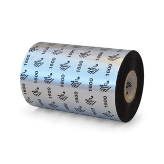 4.33" X 1,476' ZEBRA 1600 WAX RIBBON (CASE)