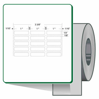 10011974 - ZEBRA 1" X 0.25" Z-ULTIMATE 2000T LABEL (CASE)