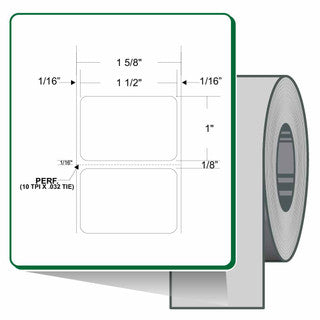 10011981 - ZEBRA 1.5" X 1" Z-ULTIMATE 2000T LABEL (CASE)