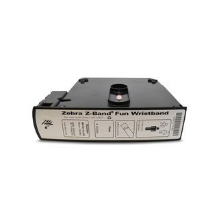 10012713-5K - ZEBRA 1" X 10" Z-BAND FUN WRISTBAND (PINK) (CASE)