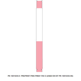 10015355-5K - ZEBRA 1" X 11" Z-BAND ULTRASOFT WRISTBAND (PINK) (CASE)