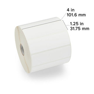 10015349 - ZEBRA 4" X 1.25" Z-SELECT 4000D LABEL (CASE)