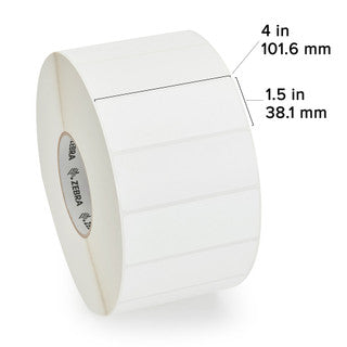 10015348 - ZEBRA 4" X 1.5" Z-SELECT 4000D LABEL (CASE)
