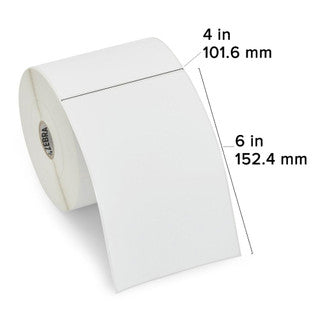 10015364 - ZEBRA 4" X 6" Z-SELECT 4000D TAG (CASE)