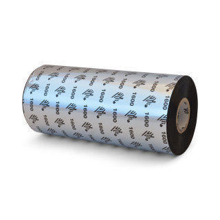 6.14" X 1,476' ZEBRA 1600 WAX RIBBON (CASE)