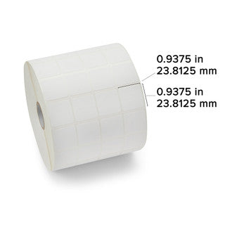 10007446 - ZEBRA 0.94" X 0.9375" POLYPRO 4000T LABEL (CASE)