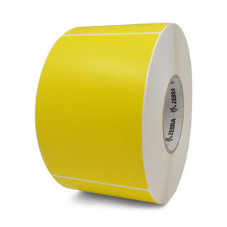 10006208-1 - ZEBRA 4" X 6" Z-PERFORM 2000T LABEL (PANTONE YELLOW) (CASE)
