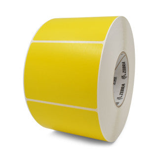 10006209-1 - ZEBRA 4" X 3" Z-PERFORM 2000T LABEL (PANTONE YELLOW) (CASE)