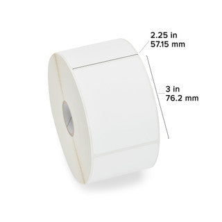 10009526 - ZEBRA 2.25" X 3" Z-SELECT 4000T LABEL (CASE)